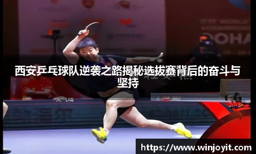 西安乒乓球队逆袭之路揭秘选拔赛背后的奋斗与坚持